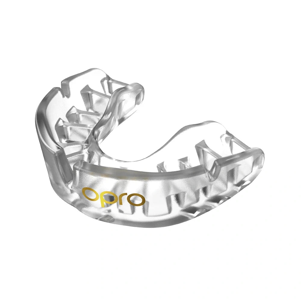 Opro Gold Self Fit Adult 10+ Gum Shield - Braces