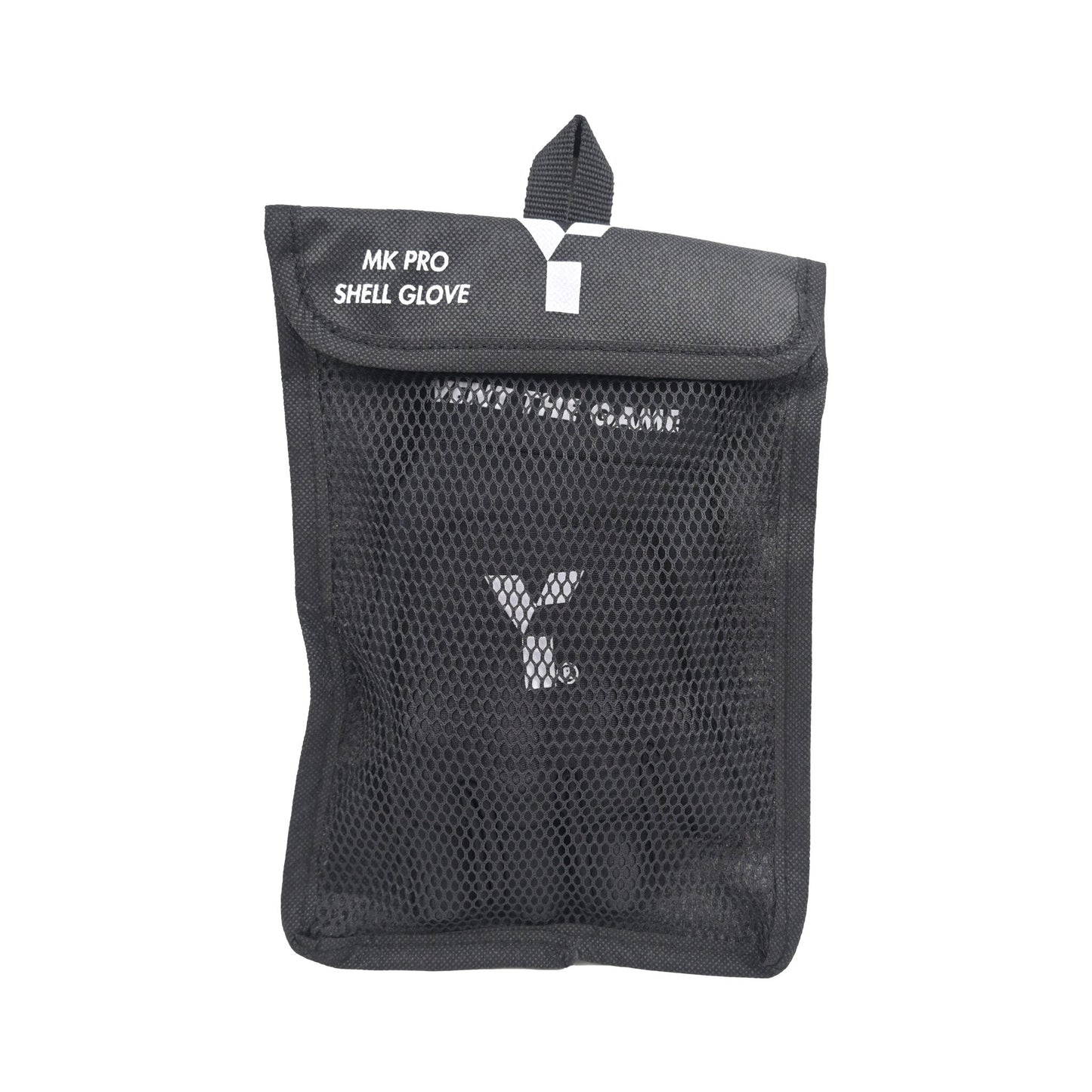 Y1 MK PRO Shell Glove - Long (Black/Silver) - 26/27