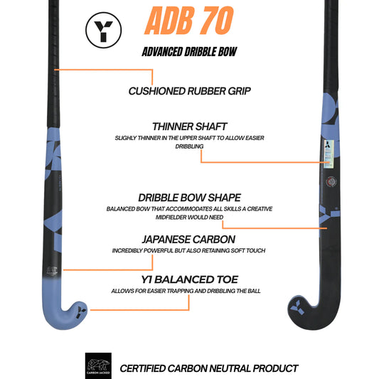 Y1 ADB 70 Hockey Stick - 25/26