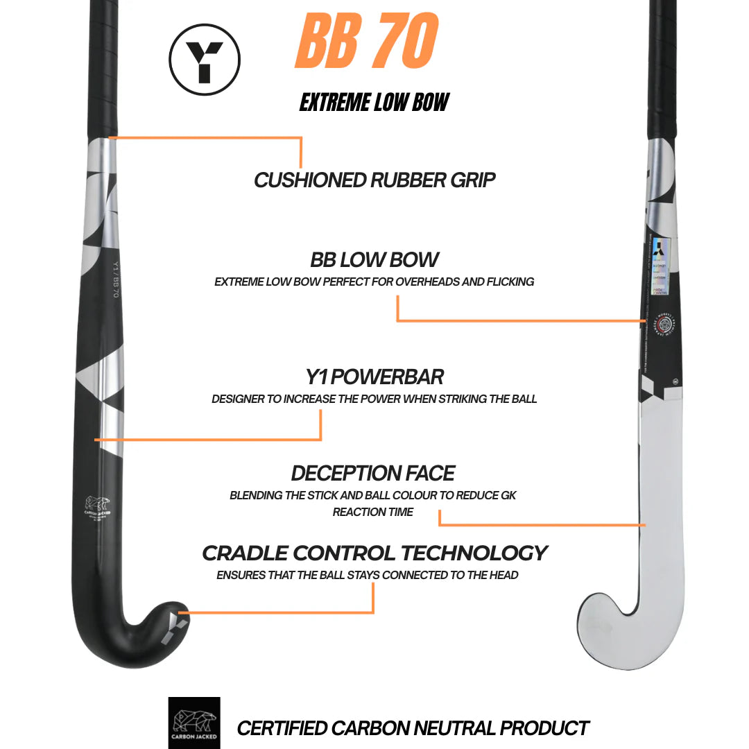 Y1 BB 70 Hockey Stick - 25/26