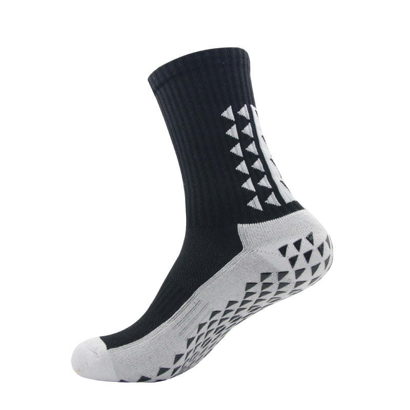 Y1 Anti-Slip Socks - Black - 26/27