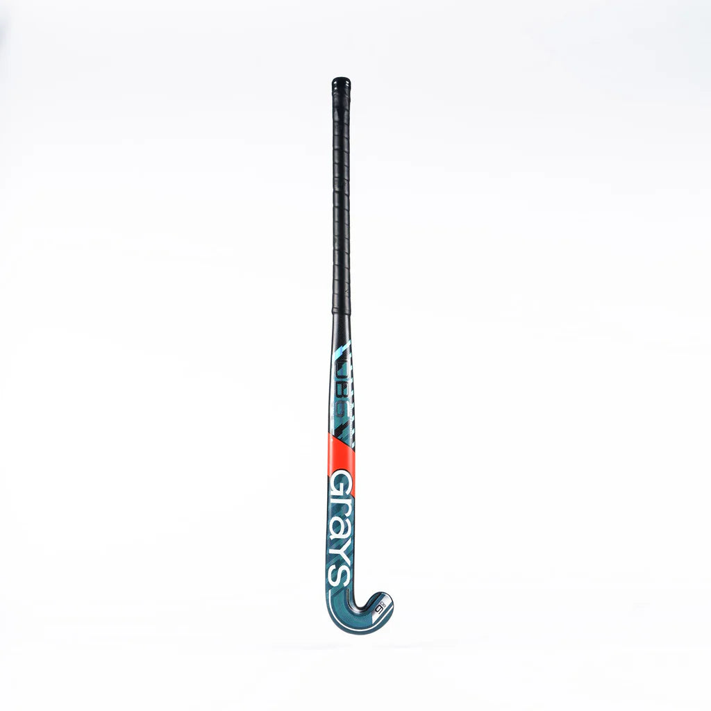 Grays DB6 Junior Hockey Stick - Black/Blue - 25/26