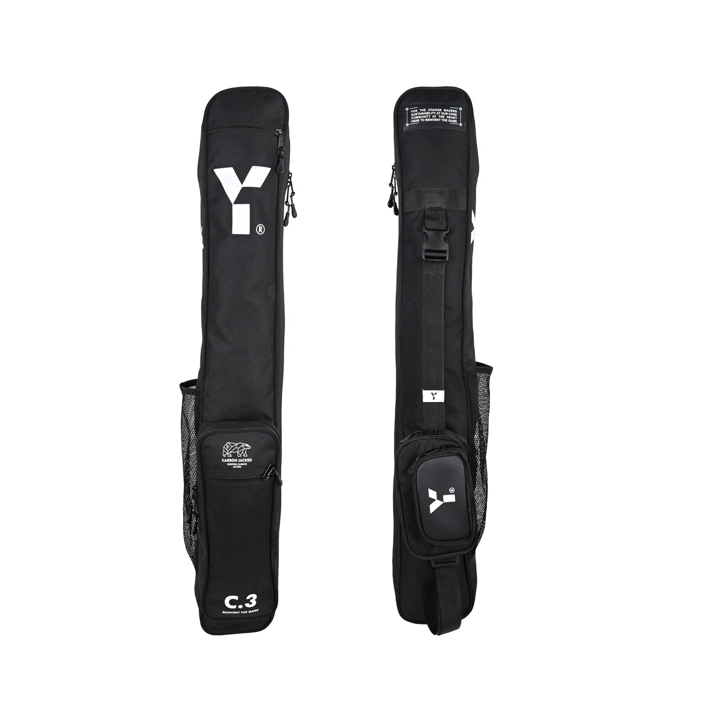 Y1 C.3 Stick Bag - Black/White