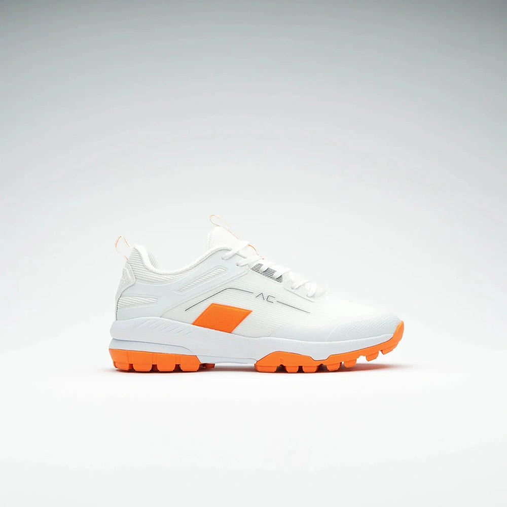 Grays Aero Cage X10 Hockey Shoes - White/Orange 26/27