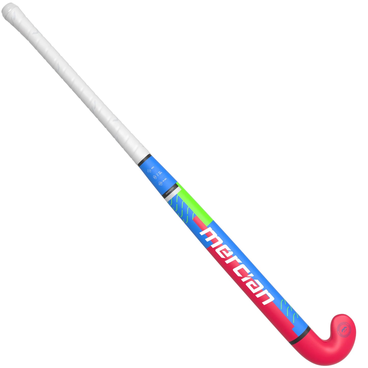 Mercian Genesis CF5 Composite Hockey Stick - Royal/Rubine