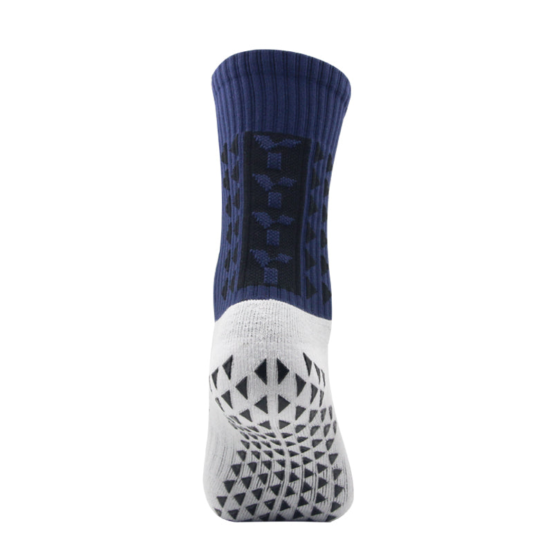 Y1 Anti-Slip Socks - Navy - 26/27