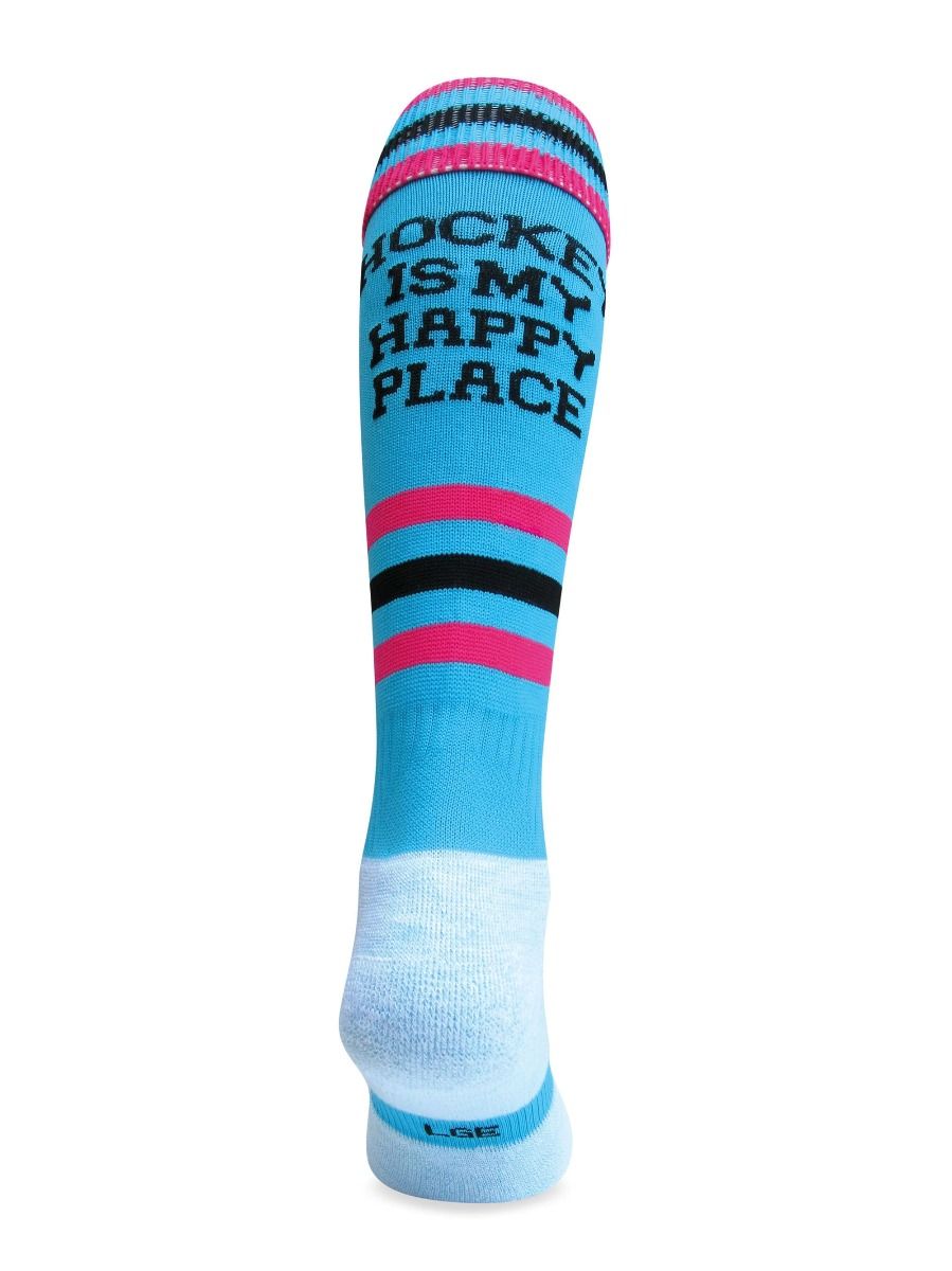 Wacky Sox Hockey is my happy place Socks