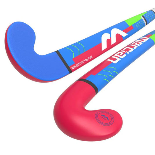 Mercian Genesis CF5 Composite Hockey Stick - Royal/Rubine