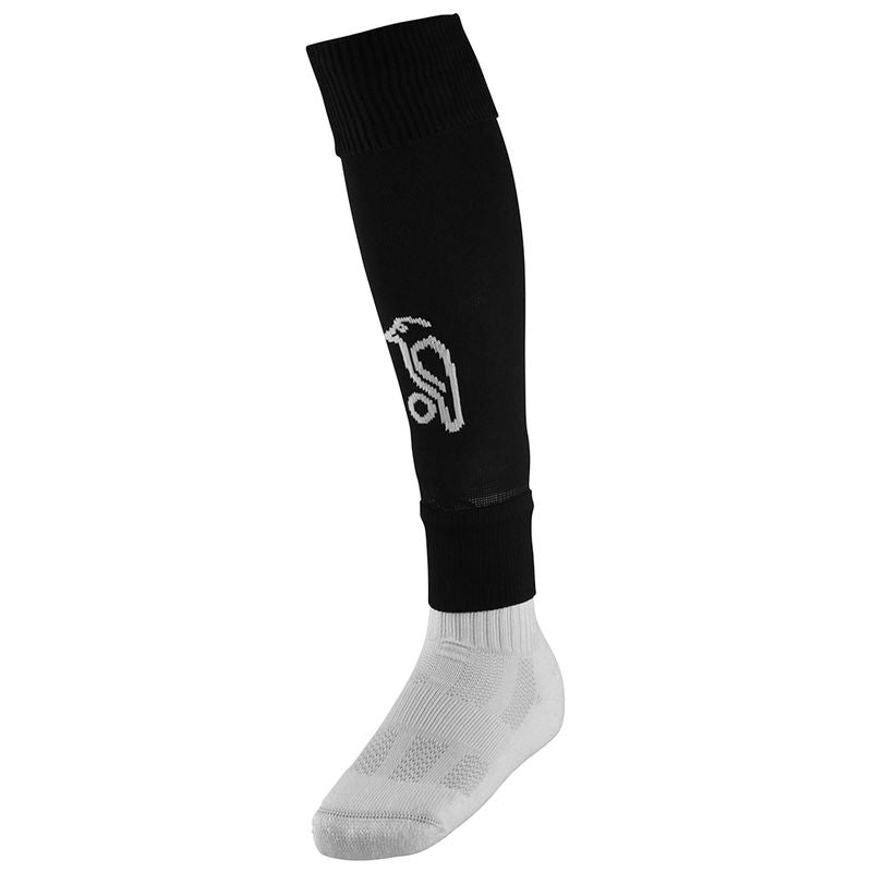Kookaburra Sock Legs - Black - 26/27