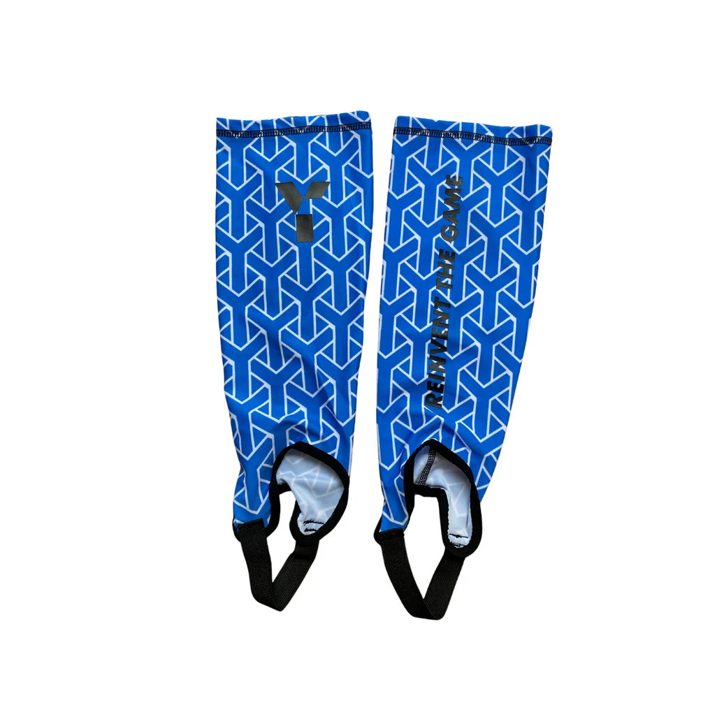 Y1 Shin Liner stirrups - Blue - 26/27