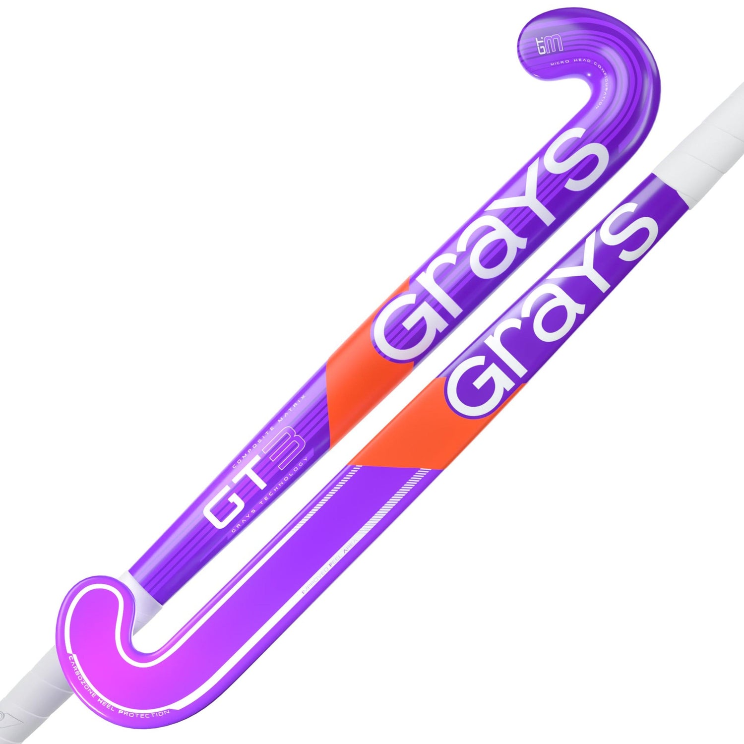 Grays GT 3 Jnr Hockey Stick - Purple - 26/27