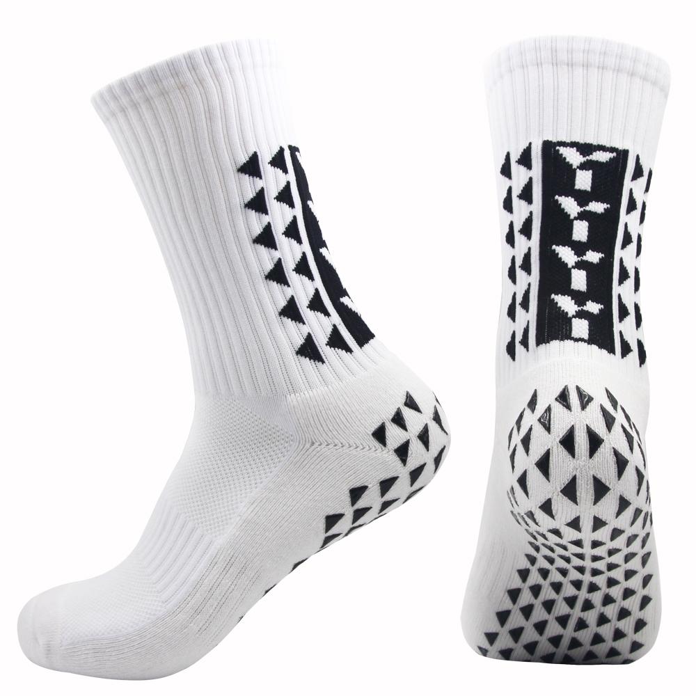 Y1 Anti-Slip Socks - White - 26/27