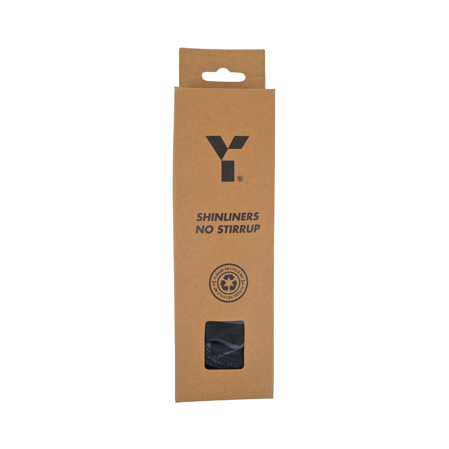Y1 Shin Liner (Elastic) - Black - 26/27