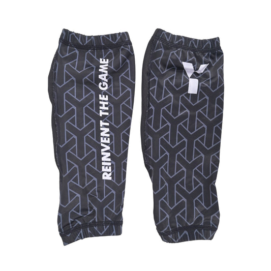Y1 Shin Liner (Elastic) - Black - 26/27