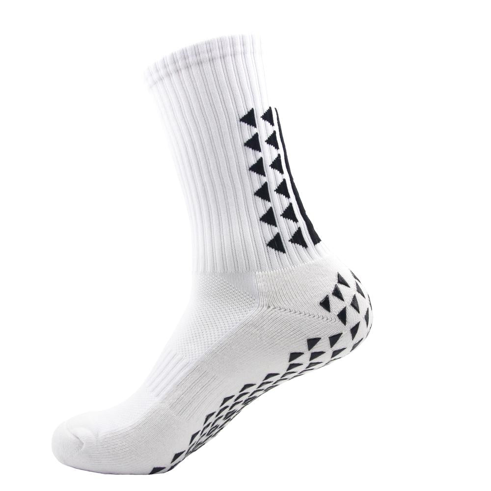 Y1 Anti-Slip Socks - White - 26/27
