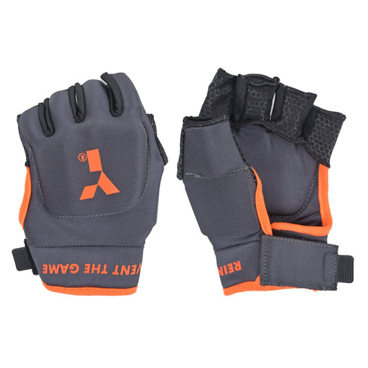 Y1 MK PRO Shell Glove - Short (Grey/Orange) - 26/27