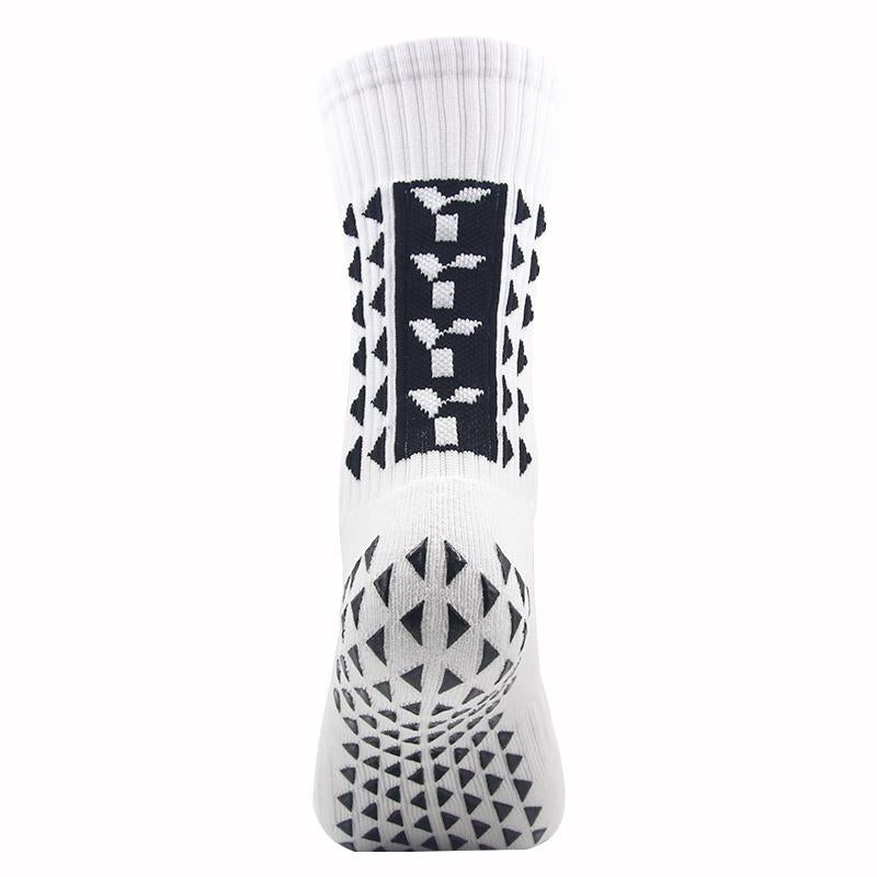 Y1 Anti-Slip Socks - White - 26/27