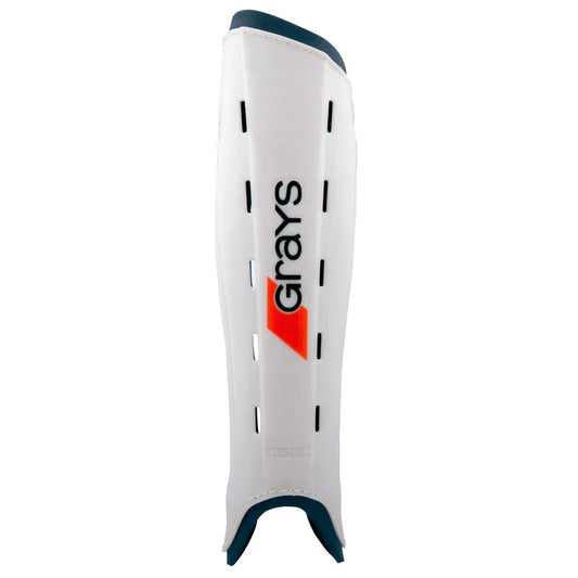 Grays G600 Shinguards - White/Navy