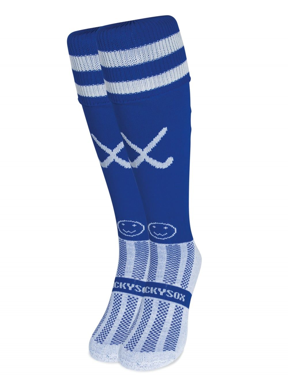 Wacky Sox Hockey Addict Blue