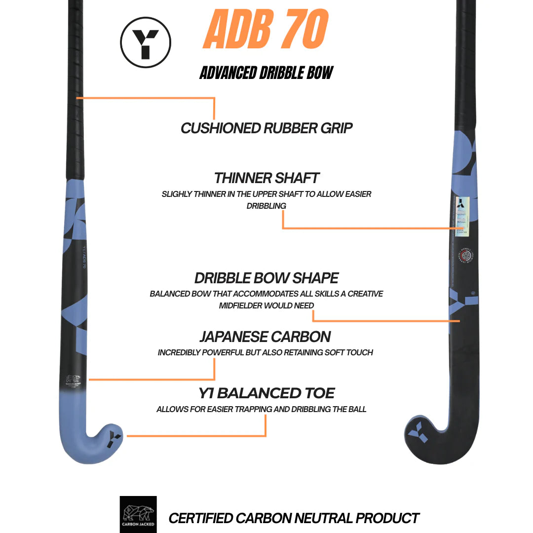 Y1 ADB 70 Hockey Stick - 25/26