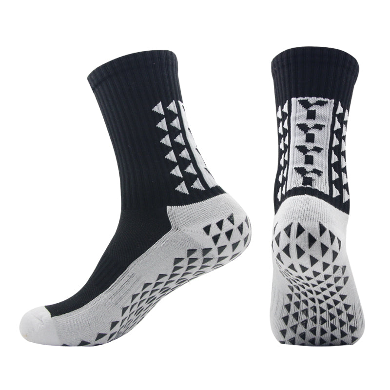 Y1 Anti-Slip Socks - Black - 26/27