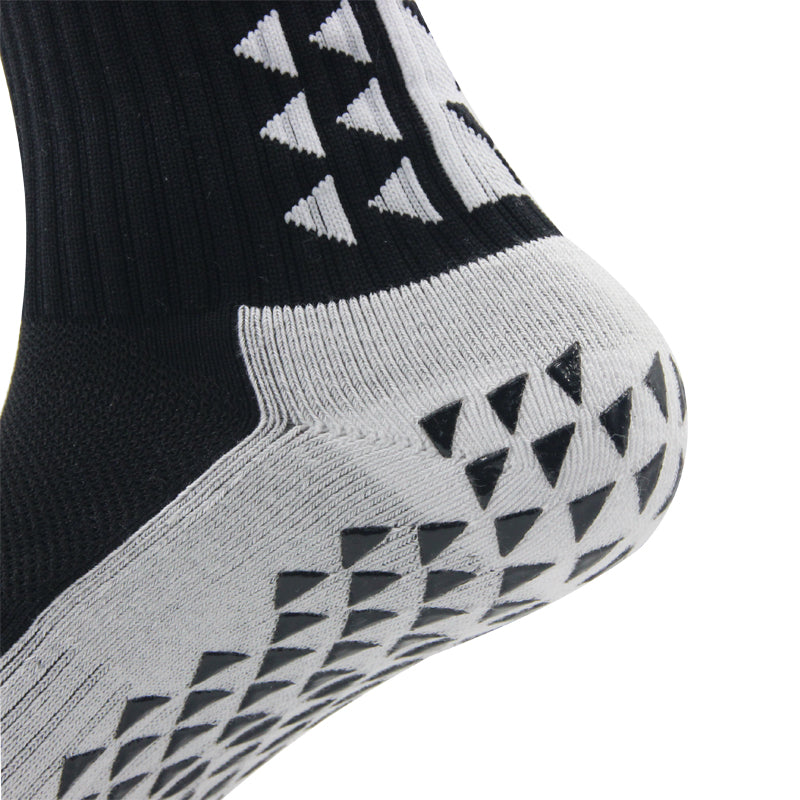 Y1 Anti-Slip Socks - Black - 26/27