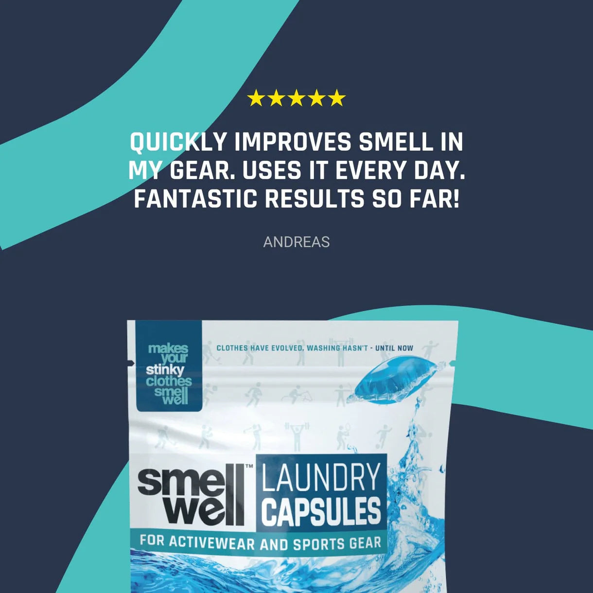 smell well laundry capsules