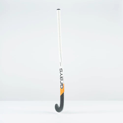 Grays AC Zero Dynabow-S Snr Hockey Stick - White / Silver - 26/27