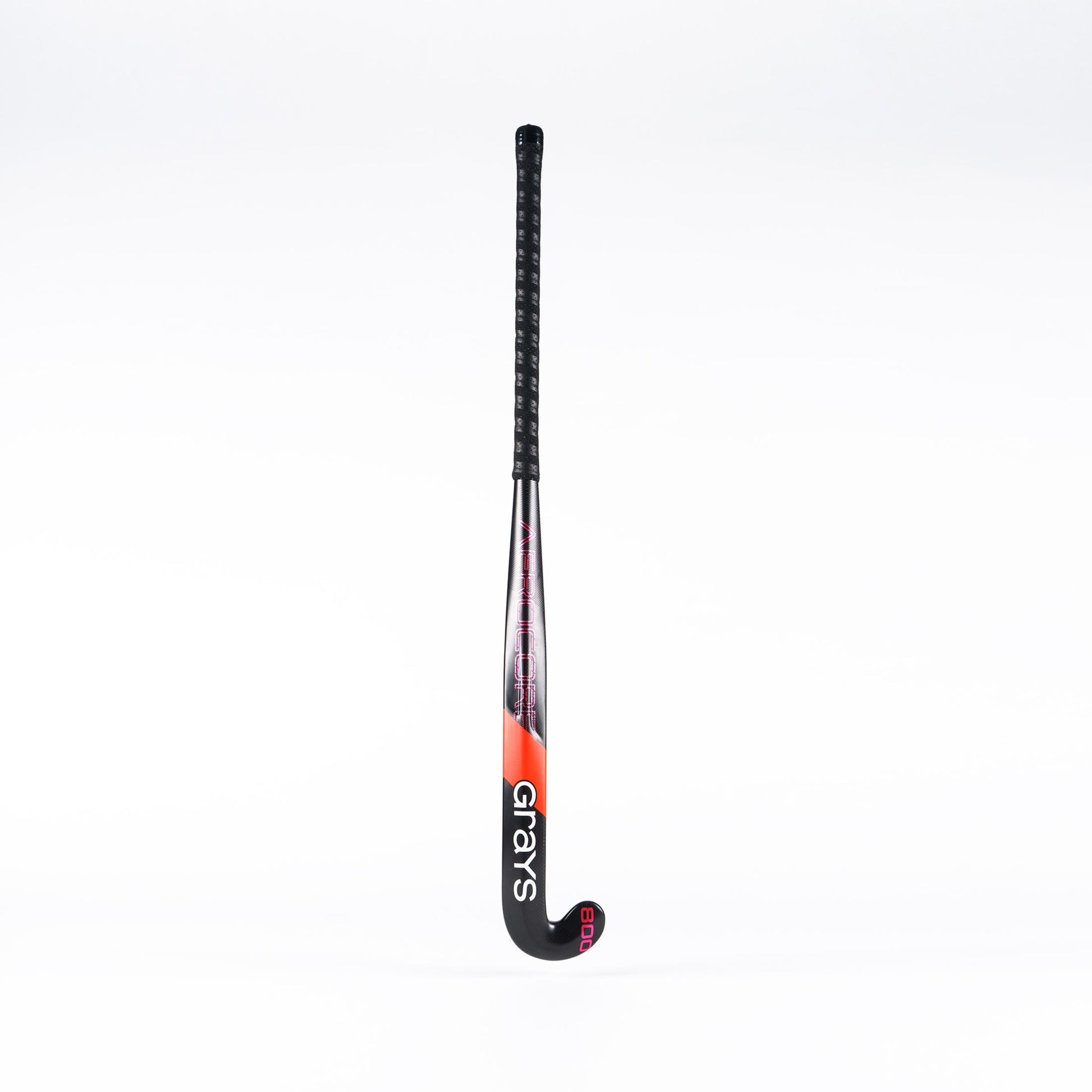 Grays AC800 Jumbow-S Snr Hockey Stick - Black / Red - 26/27