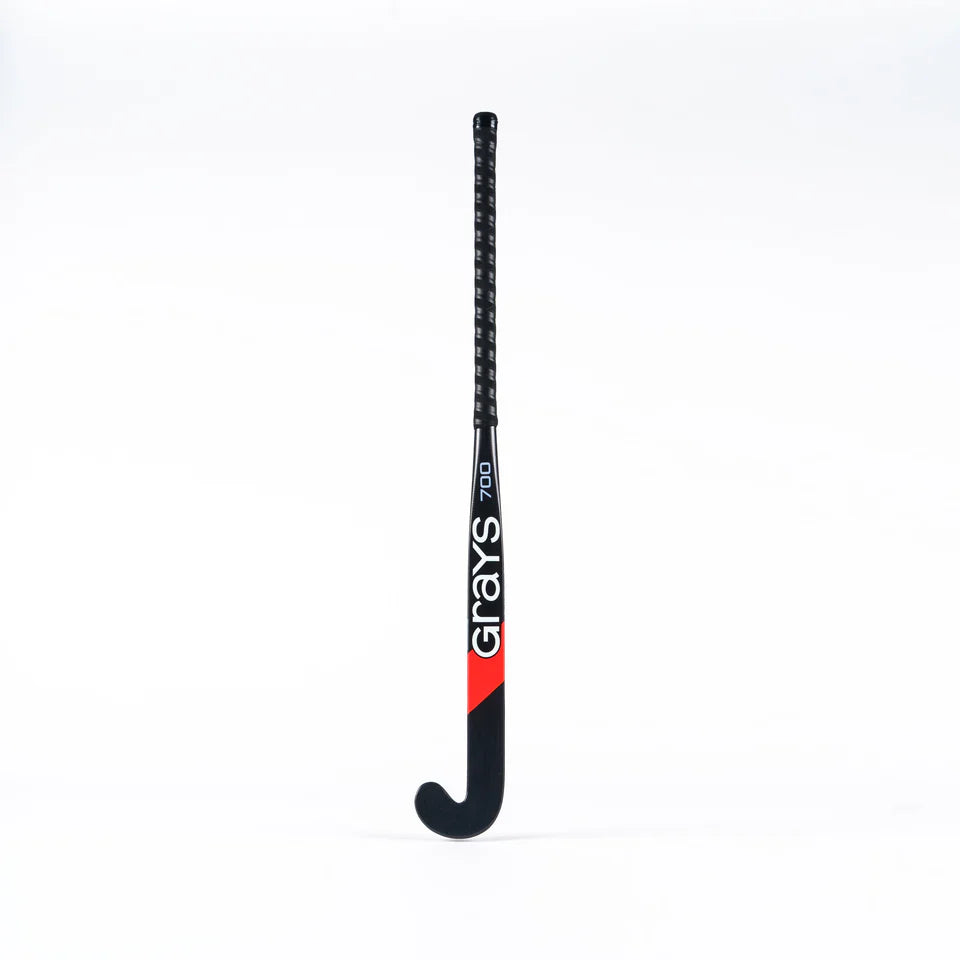 Grays AC700 Dynabow-S Snr Hockey Stick - Black / Blue - 26/27