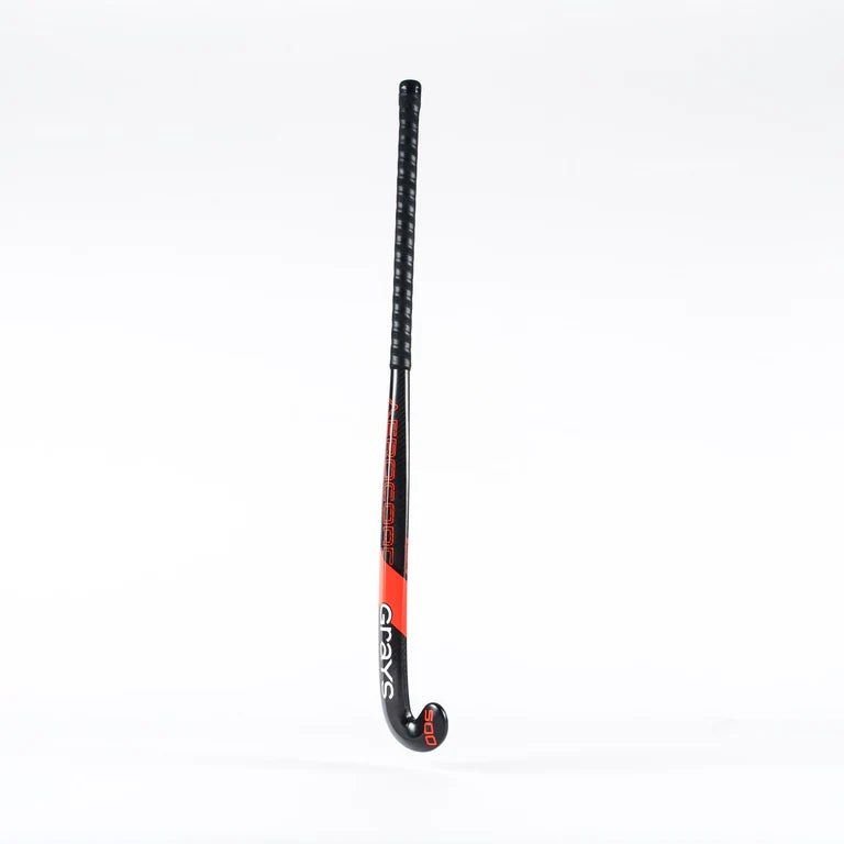 Grays AC500 Dynabow-S Snr Hockey Stick - Black / Orange - 26/27