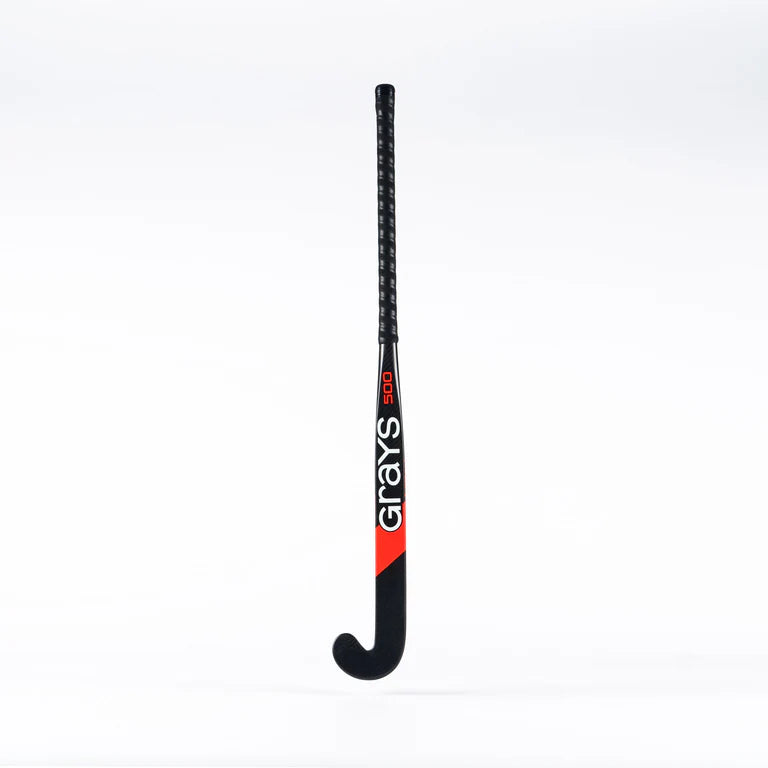 Grays AC500 Dynabow-S Snr Hockey Stick - Black / Orange - 26/27