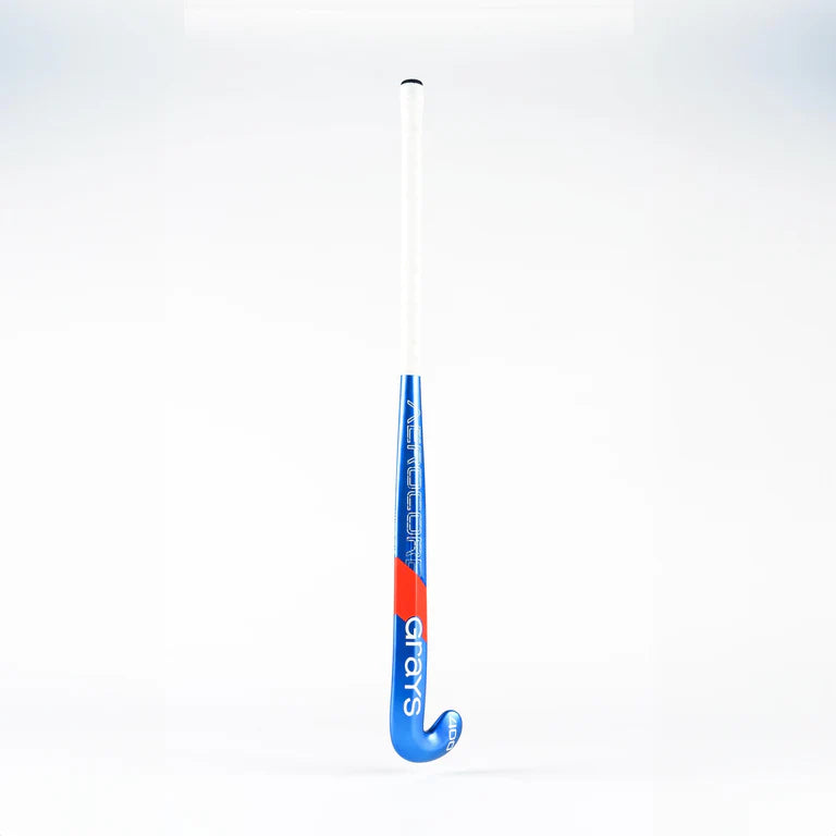 Grays AC400 Dynabow-S Jnr Hockey Stick - Blue - 26/27