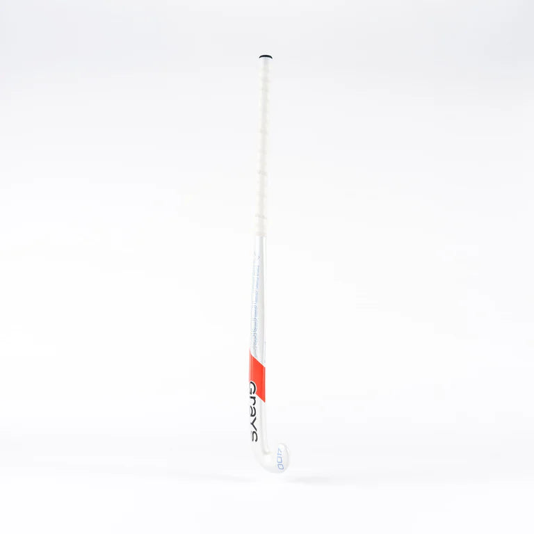 Grays AC400 Dynabow-S Snr Hockey Stick - White - 26/27