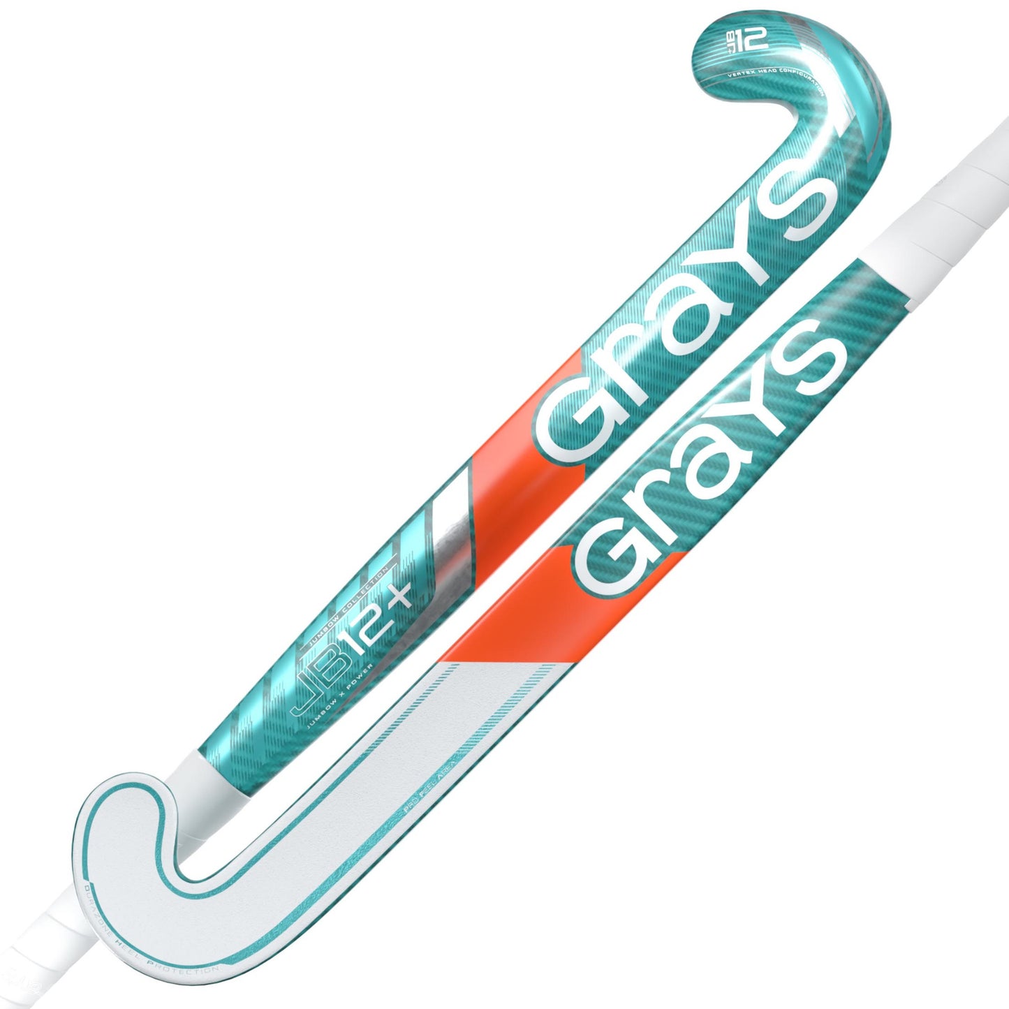 Grays JB 12+ Snr Hockey Stick - Ocean Blue / Silver - 26/27