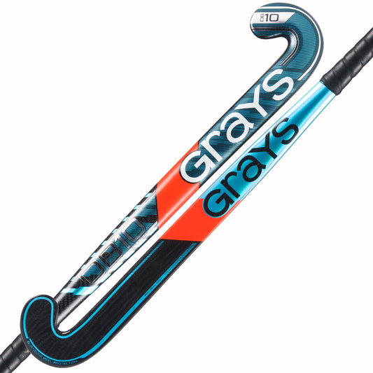 Grays DB 10 Snr Hockey Stick - Black / Blue - 26/27