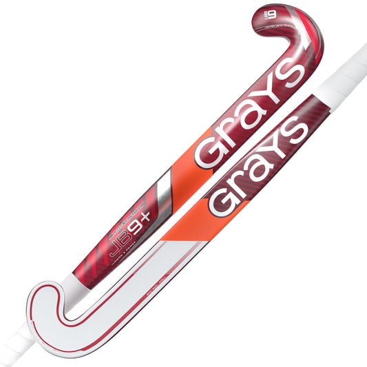 Grays JB 9+ Snr Hockey Stick - Red - 26/27