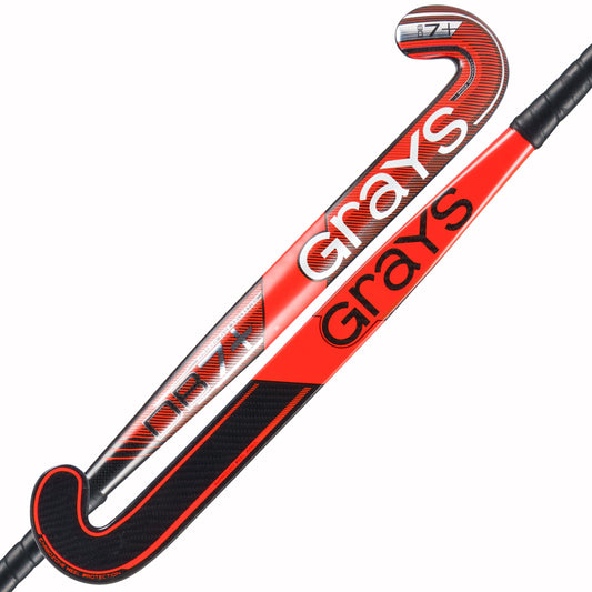 Grays DB 7+ Snr Hockey Stick - Black / Orange - 26/27
