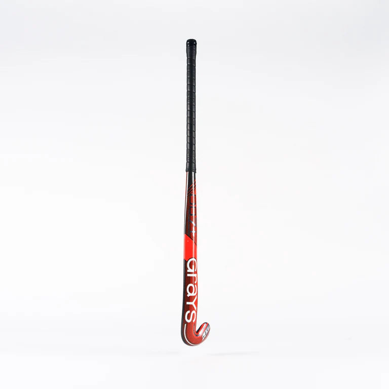 Grays DB7+ Jnr Hockey Stick - Black / Orange - 26/27