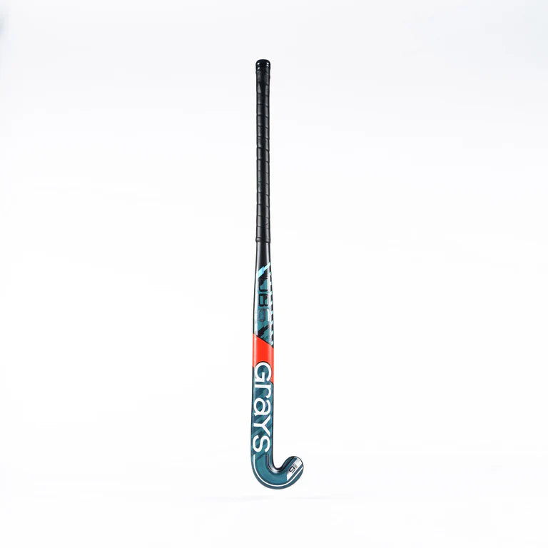 Grays DB6 Jnr Hockey Stick - Black / Blue - 26/27