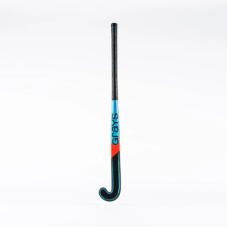 Grays DB6 Jnr Hockey Stick - Black / Blue - 26/27