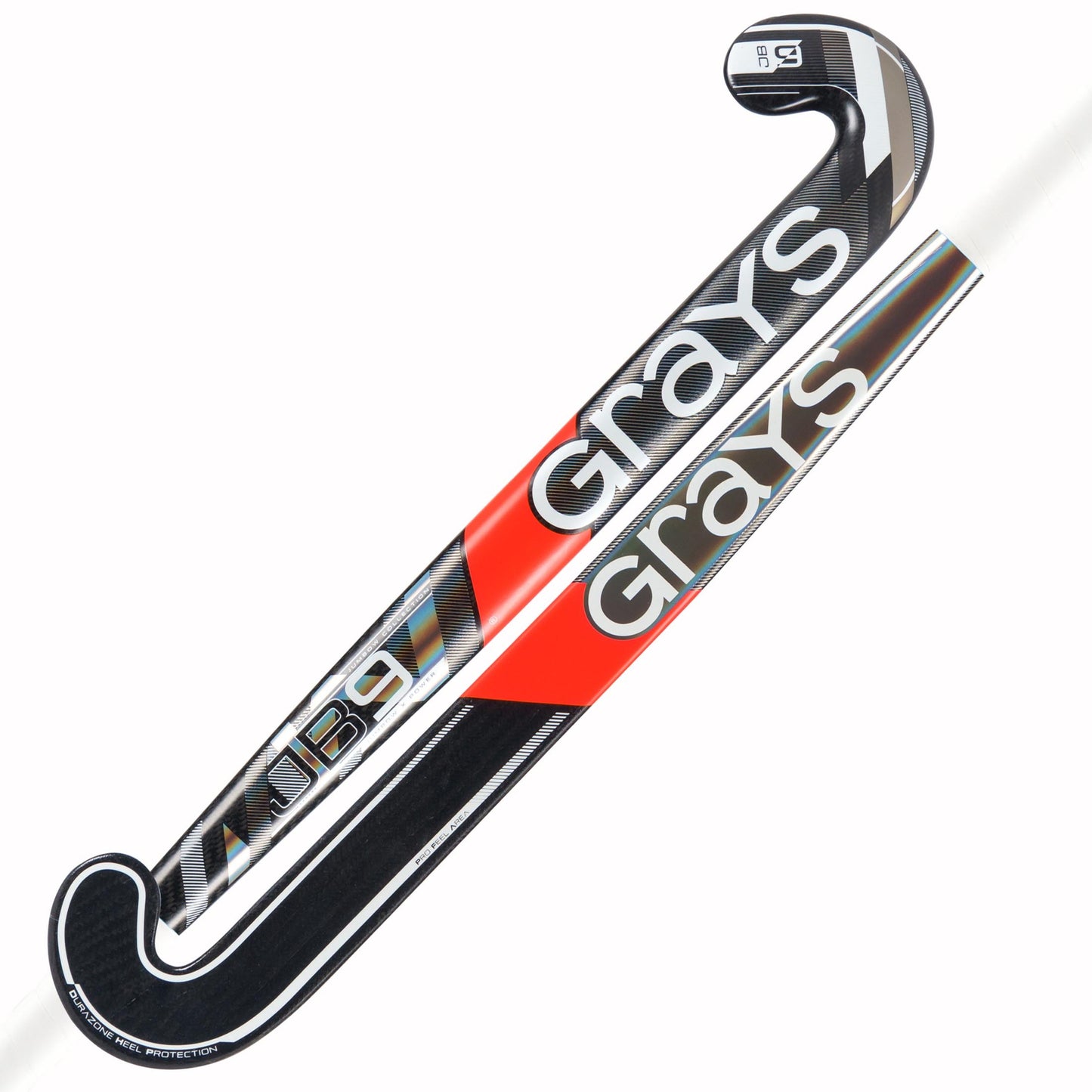 Grays JB 9 Snr Hockey Stick - Black / White - 26/27