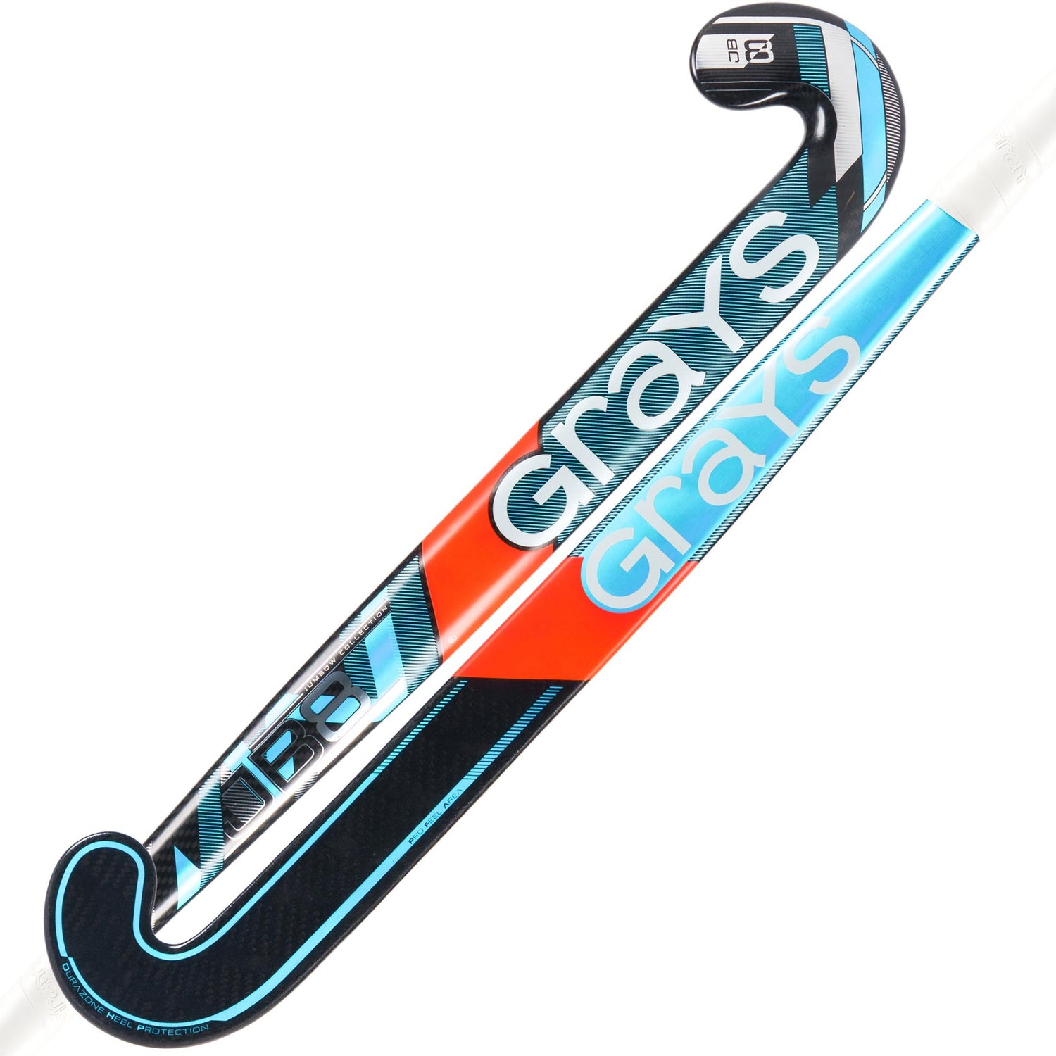 Grays JB8 Senior Hockey Stick - Black / Blue - 26/27