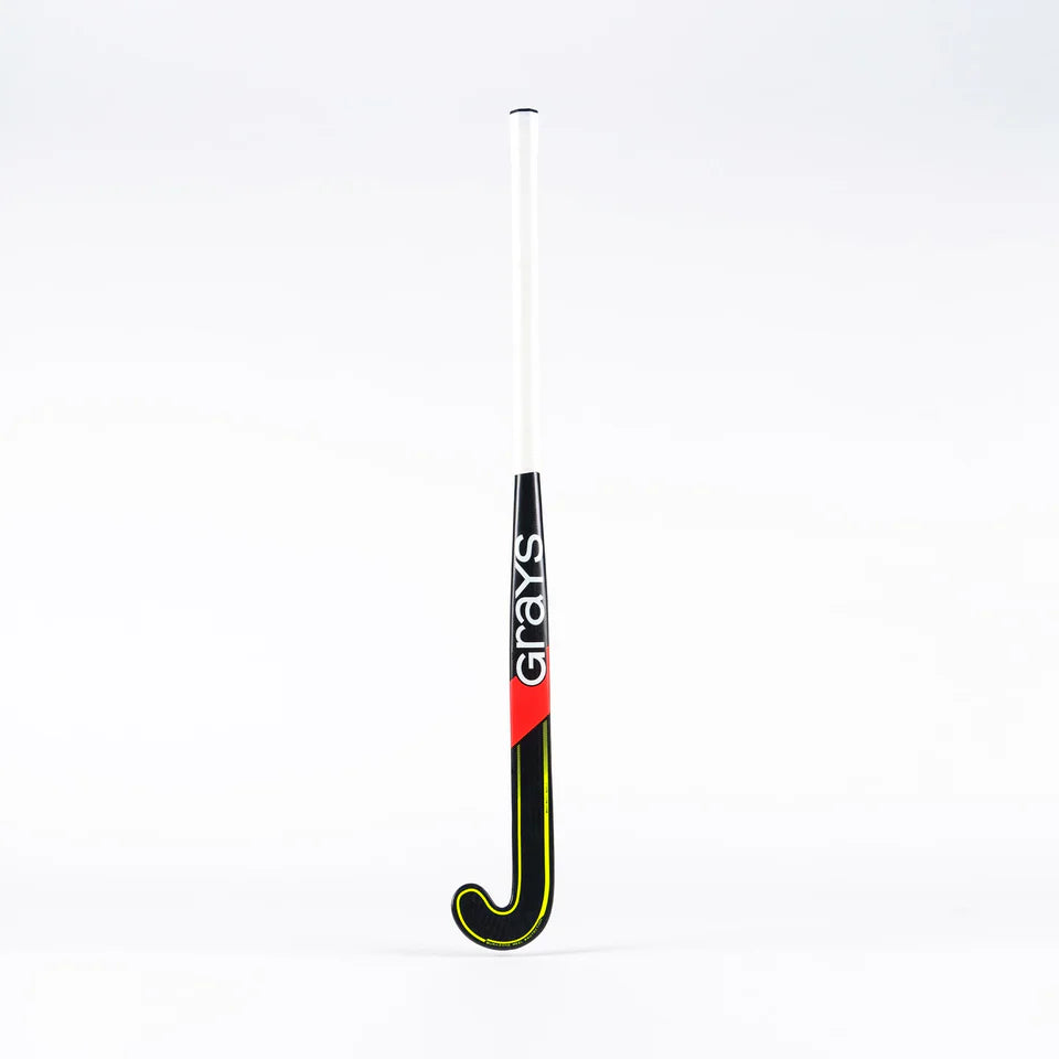 Grays PB10 Snr Hockey Stick - Black / Fluo Yellow - 26/27