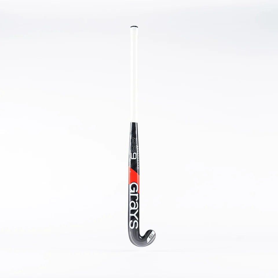 Grays PB9 Snr Hockey Stick - Black / White - 26/27