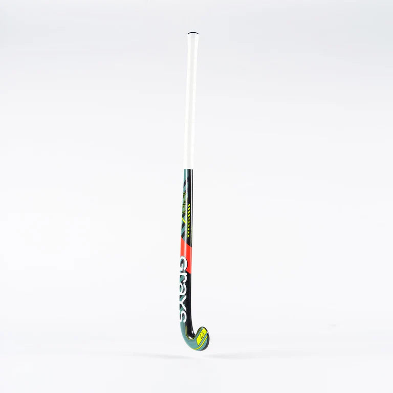 Grays PB7 Snr Hockey Stick - Aqua / Fluo Yellow - 26/27