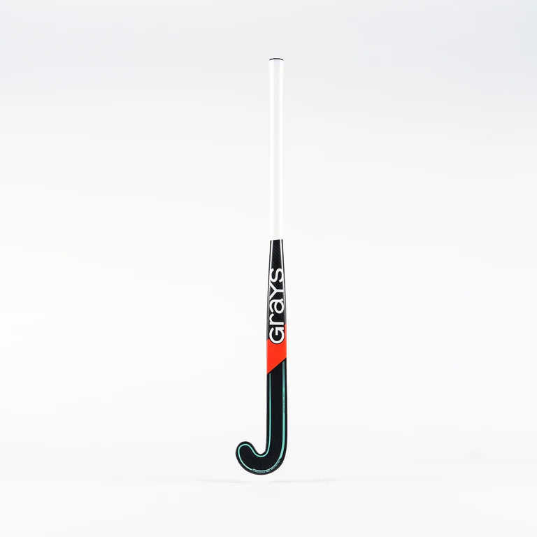 Grays PB7 Snr Hockey Stick - Aqua / Fluo Yellow - 26/27