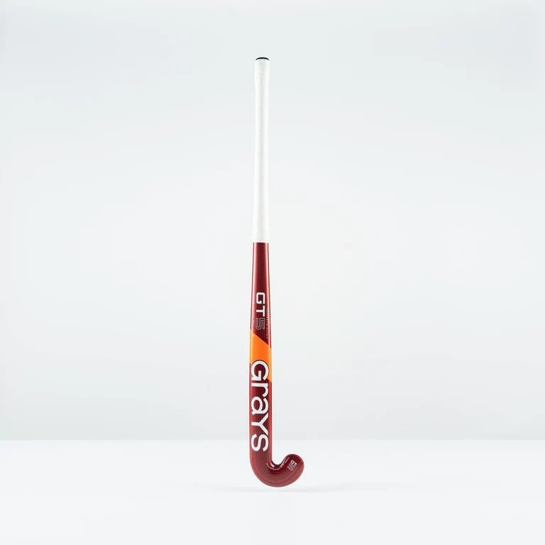 Grays GT5 Jnr Hockey Stick - Red - 26/27