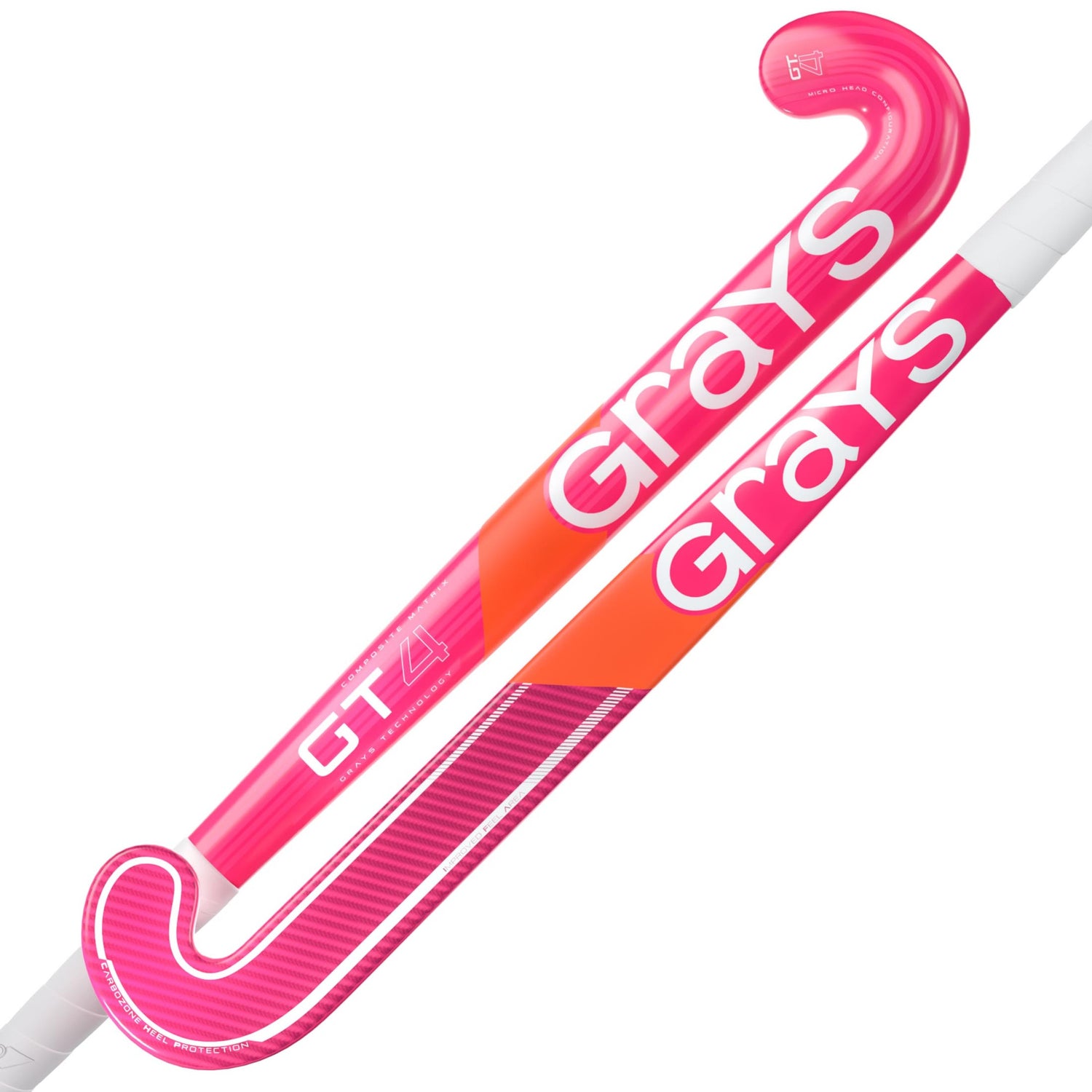 Grays GT4 Junior Hockey Stick - Hot Red - 26/27