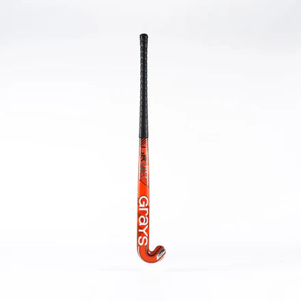 Grays GK4K Elite Jnr Hockey Stick - Black / Orange - 26/27